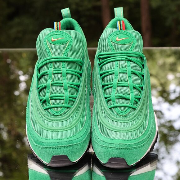 Nike Air Max 97 Olympic Rings Green Men’s Size 10 - Picture 5 of 12